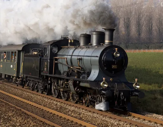 Dampflokomotive A 3/5 739 1930 schwarz, SBB